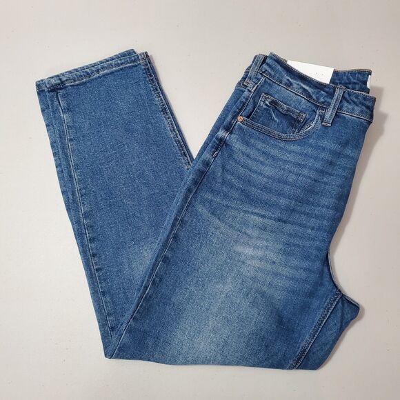 I&M Jeans U.S.A. Juniors 13 Mom Jeans Medium Wash NWT - Picture 3 of 15